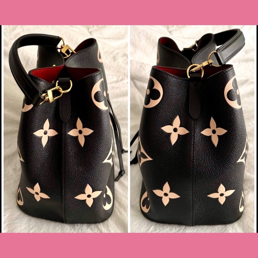👑✅PRICE FIRM✅AUTHENTIC Louis Vuitton Bicolor Giant Neonoe MM - Picture 5 of 16